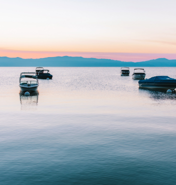 Boats on the water